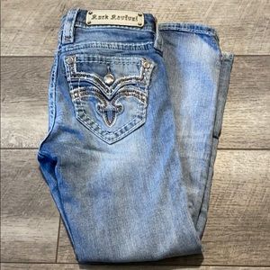 Women’s Size 25 Rock Revival Capris